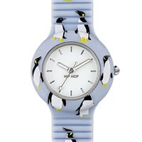 Orologio Hip Hop Donna Animals Addicted in Argento HWU0616 - HWU0616